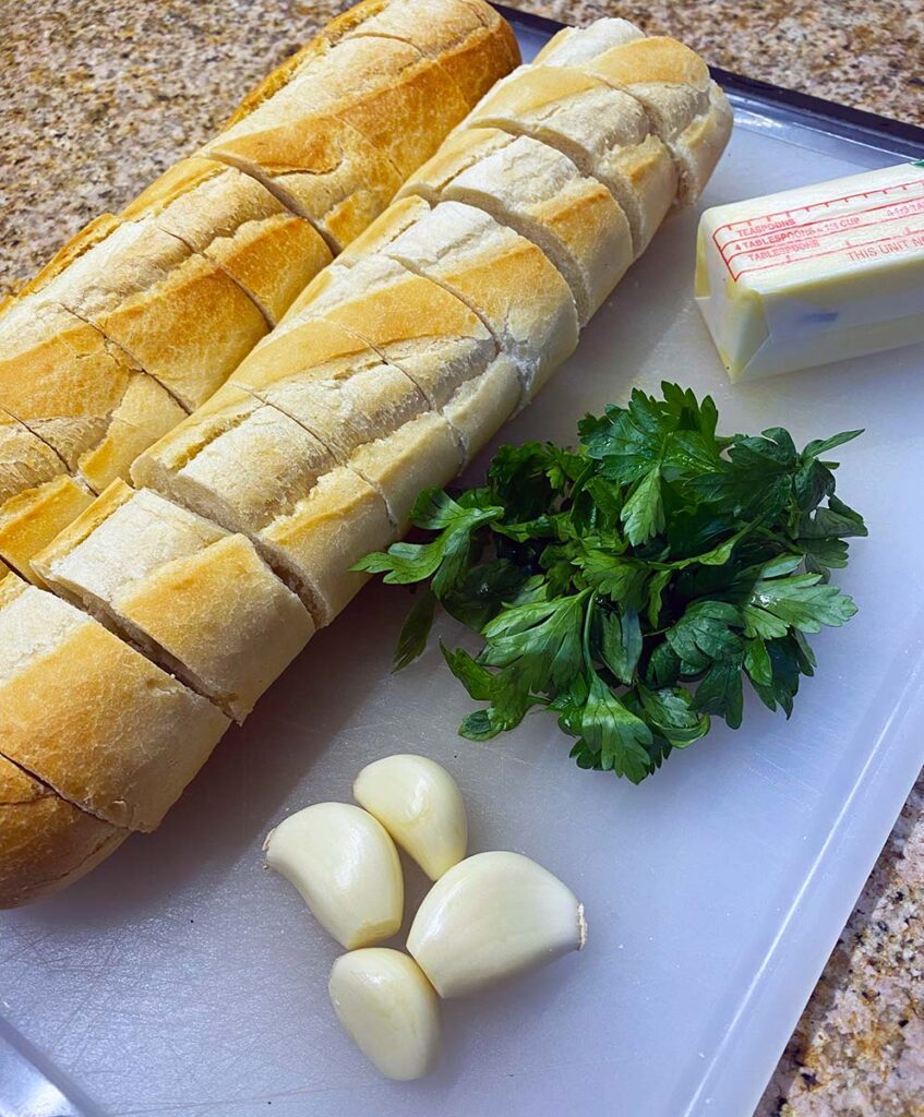 Garlic Bread Ingredients